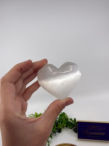 Selenite Heart (Opt B)