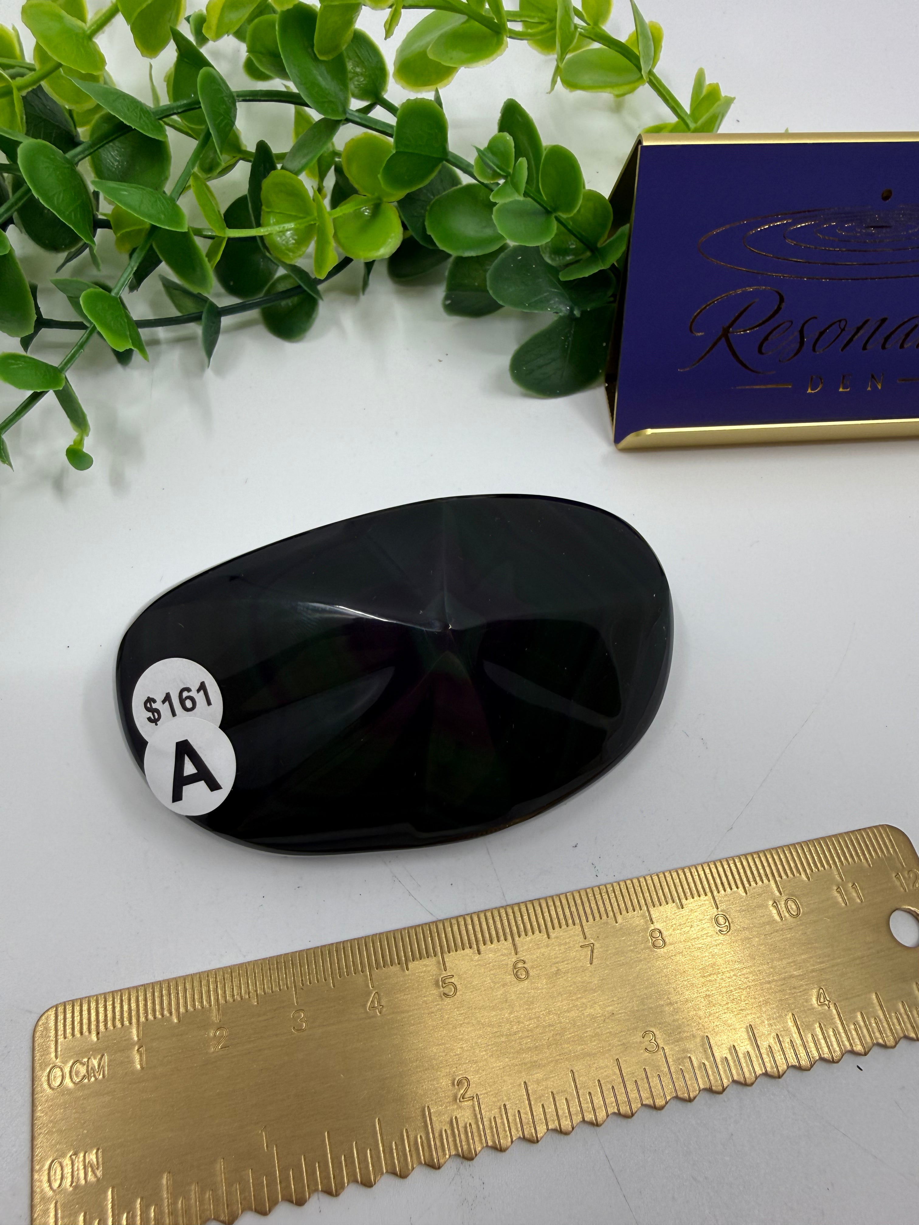 Rainbow Obsidian Star Carving (Opt A)