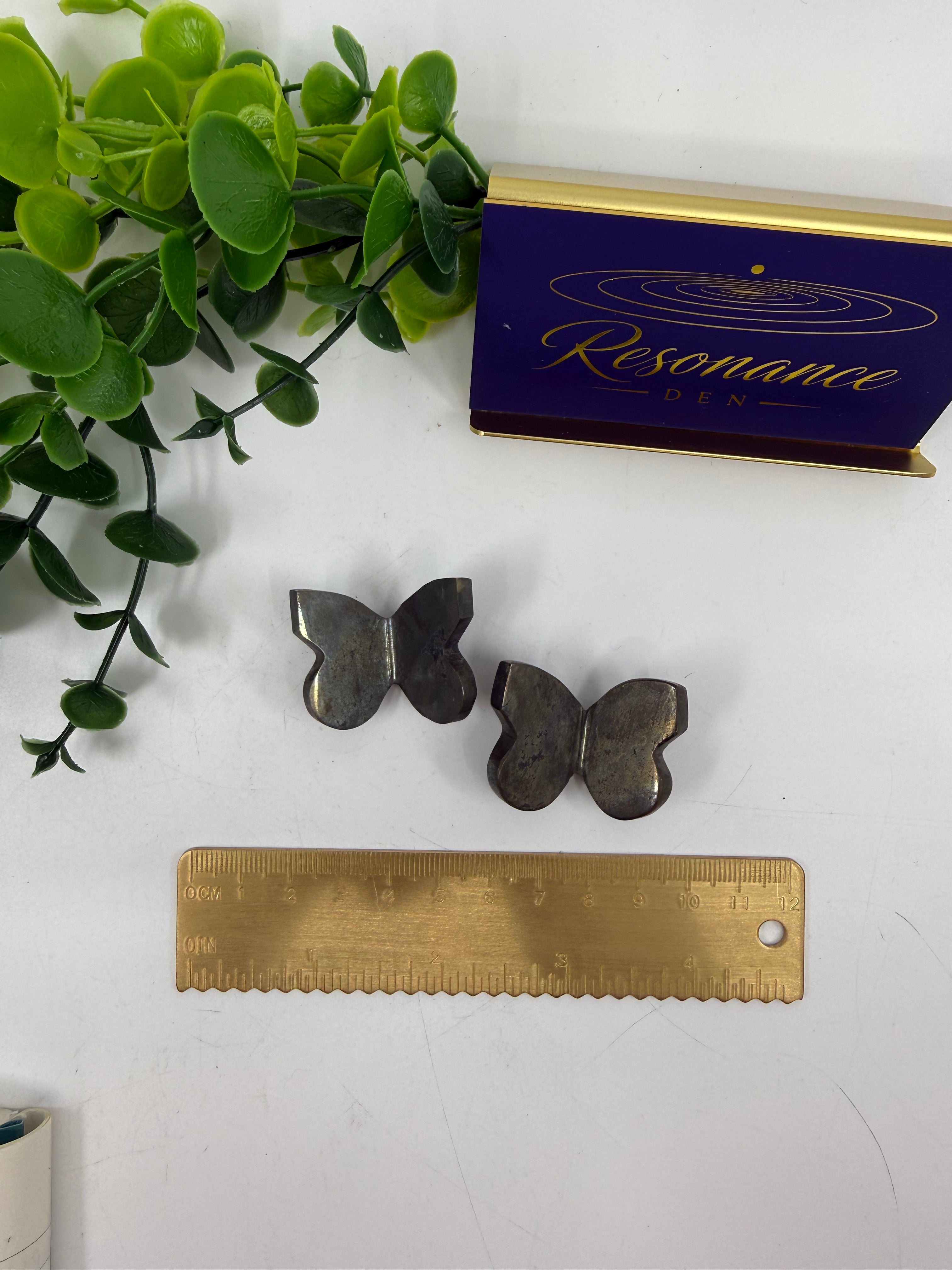 Pyrite Mini Butterfly | Intuitively Chosen