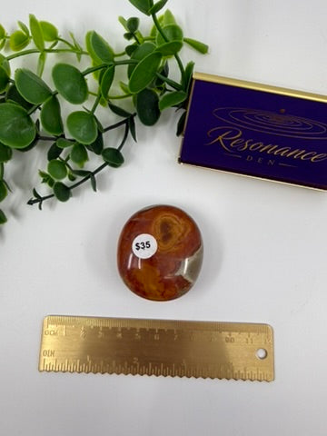 Polychrome Jasper Palm Stone