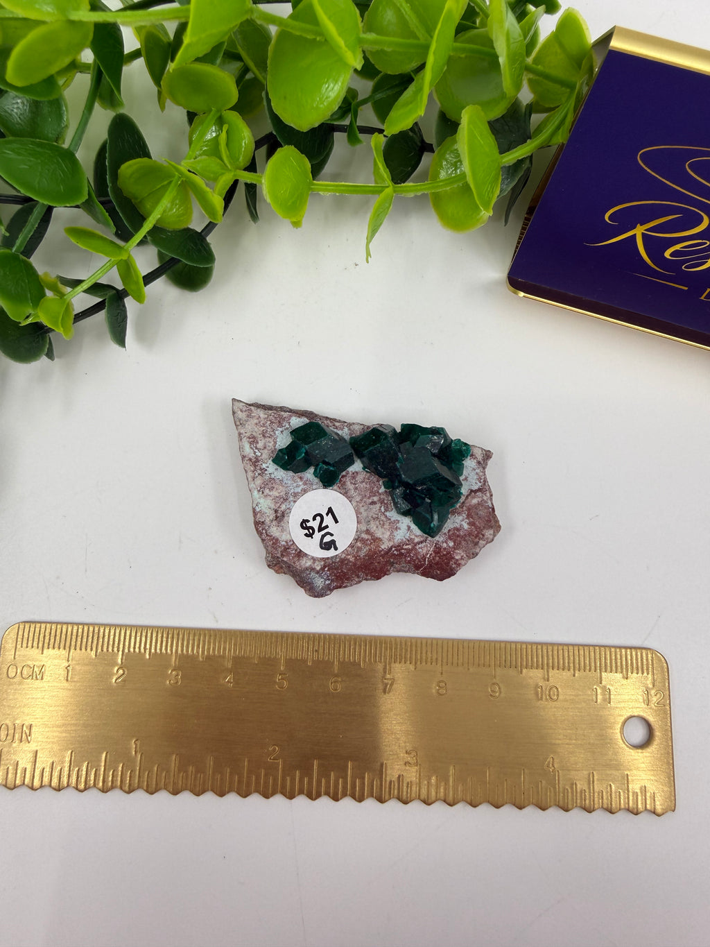 Dioptase Raw Mini Chunk (Opt G)