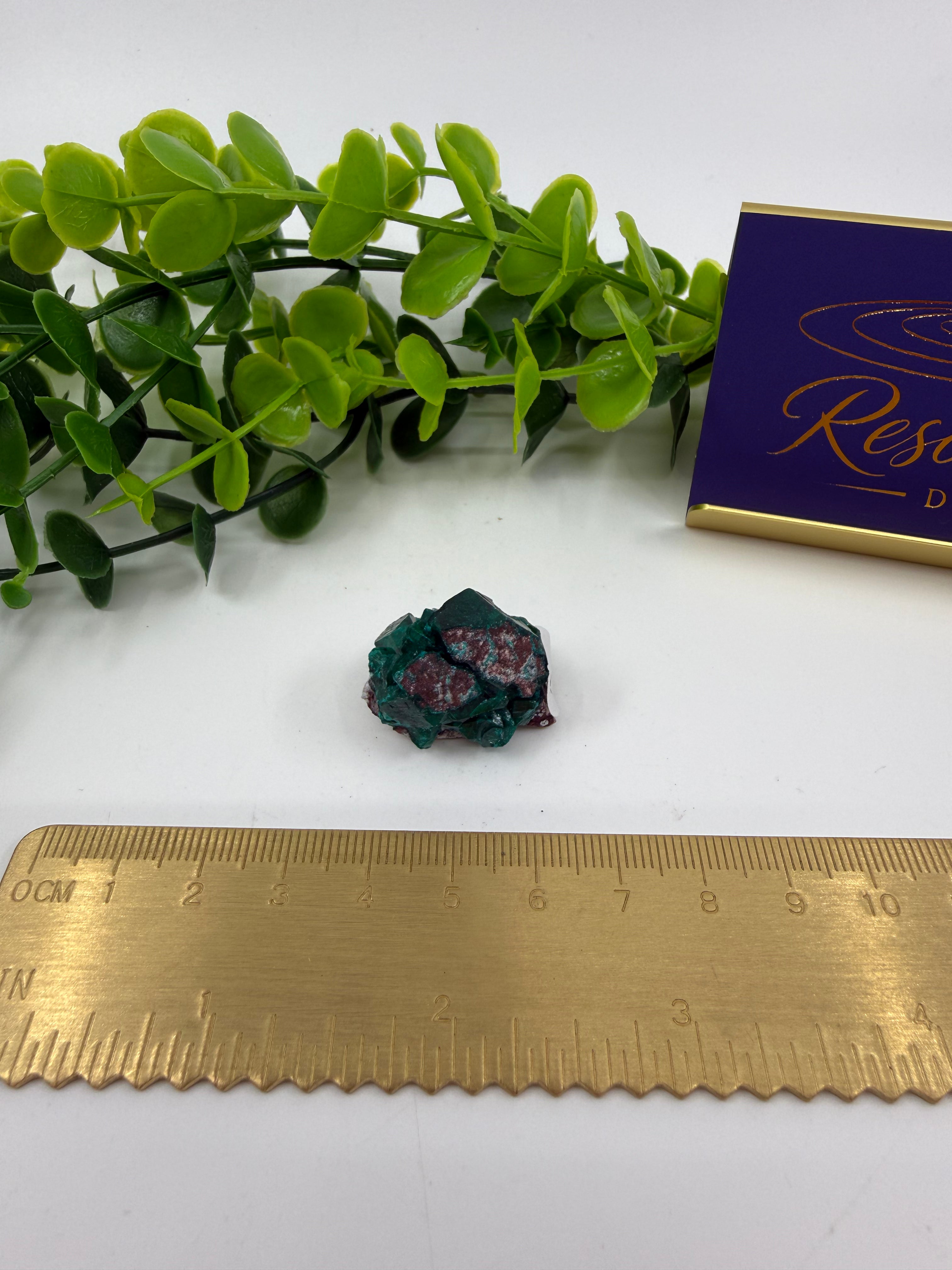 Dioptase Raw Mini Chunk (Opt J)