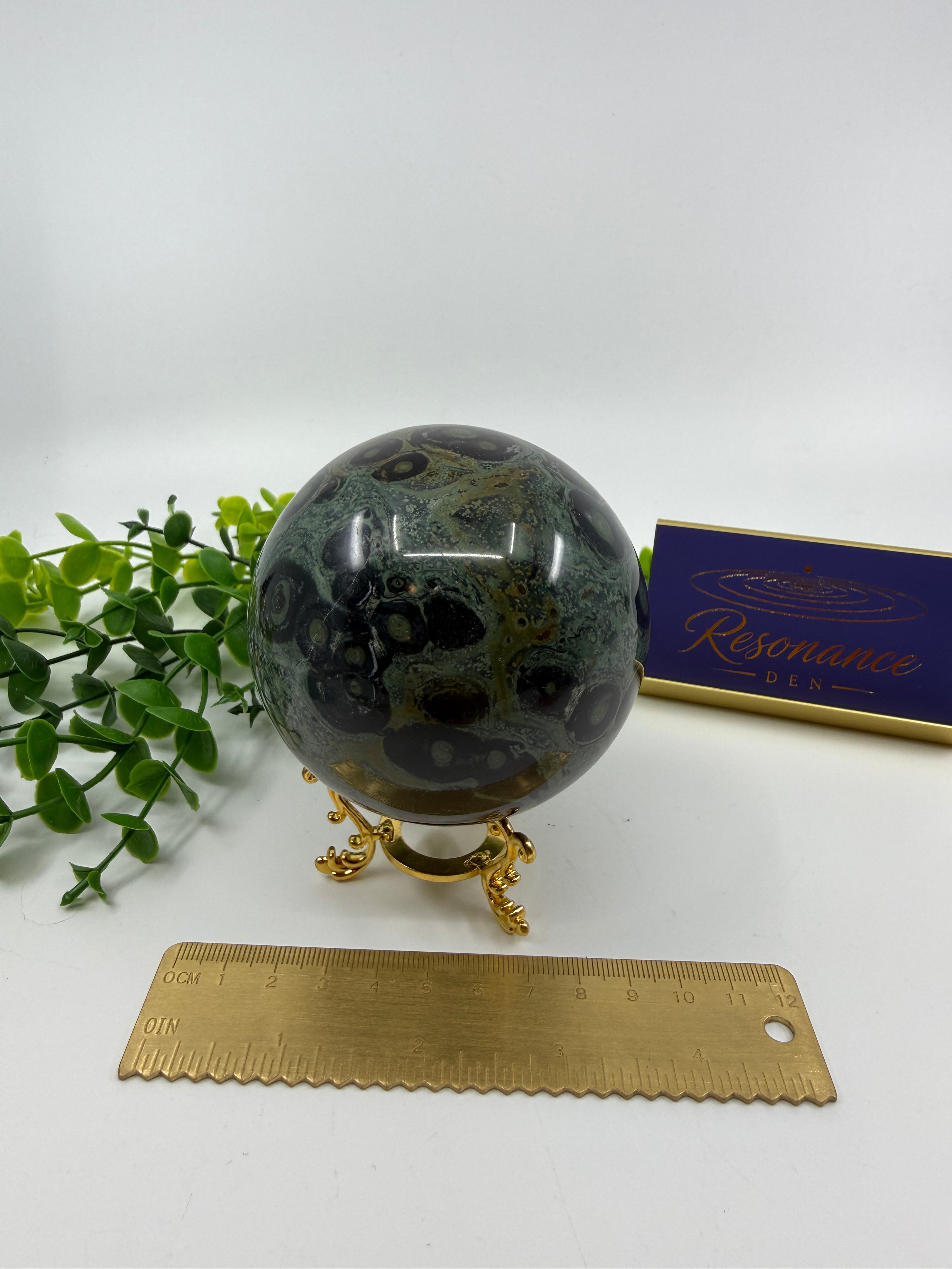 Kambaba Jasper Sphere (Opt A)