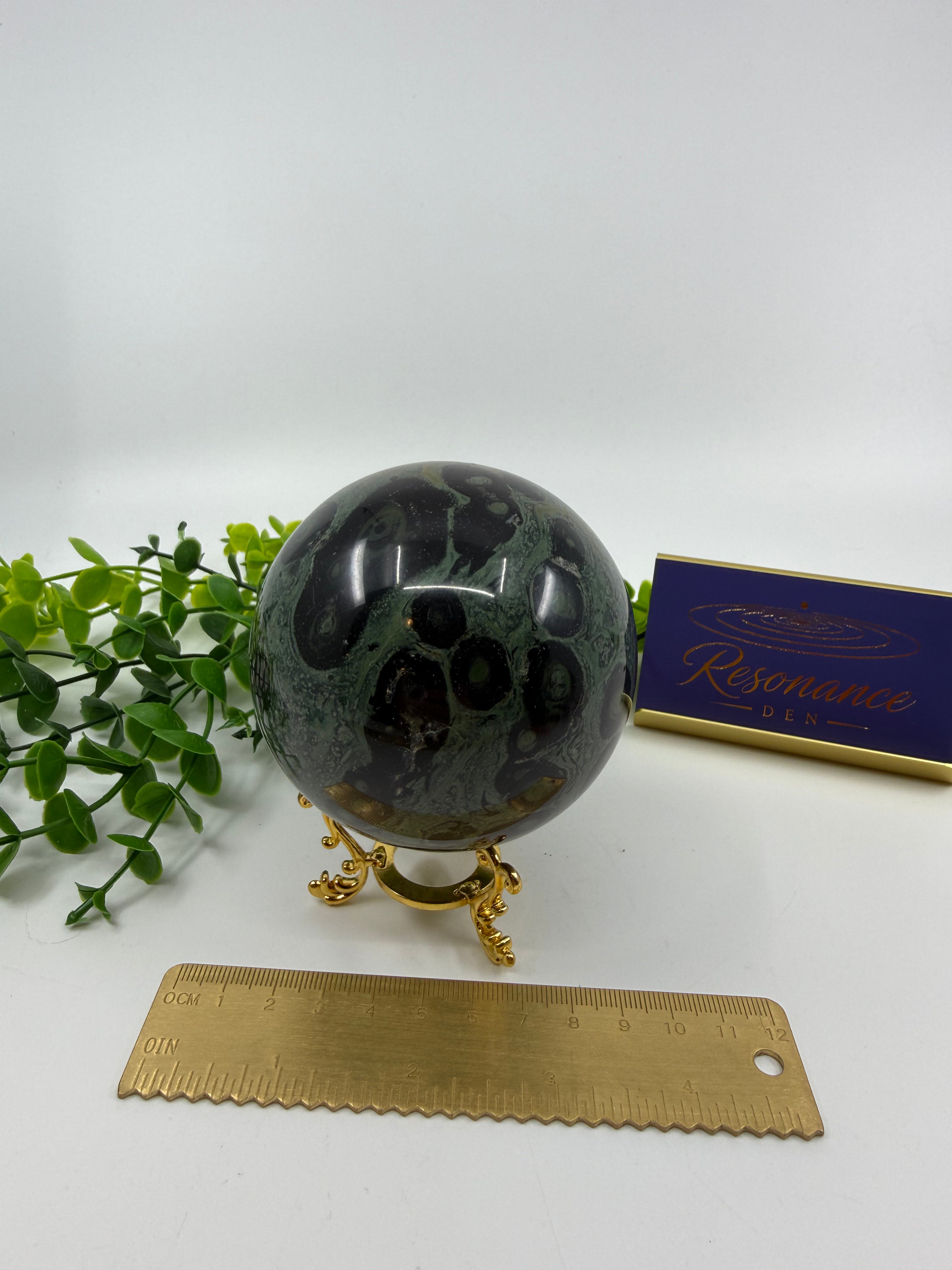 Kambaba Jasper Sphere (Opt A)