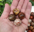 Brecciated Jasper Sphere