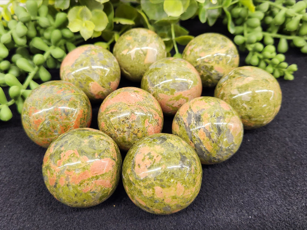 Unakite Sphere