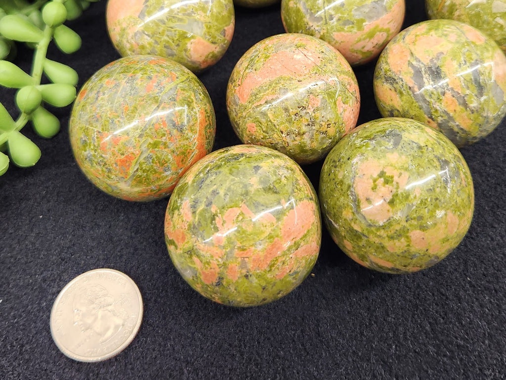 Unakite Sphere