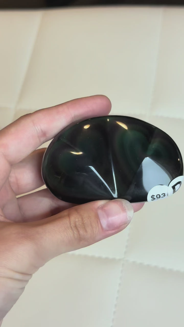 Rainbow Obsidian Hearts (Opt D)